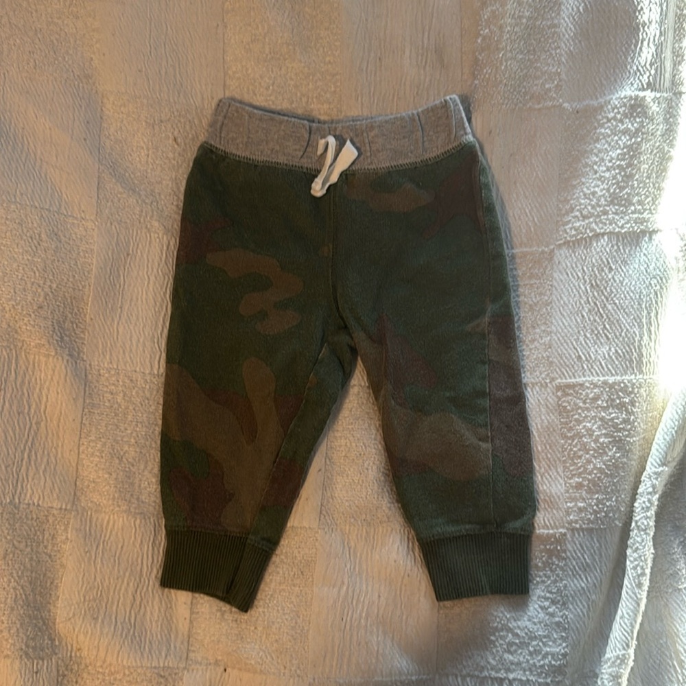 Camo sweatpants